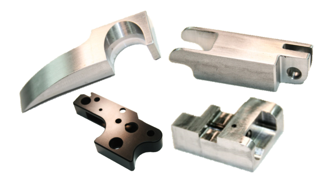 Image of products made from our machining